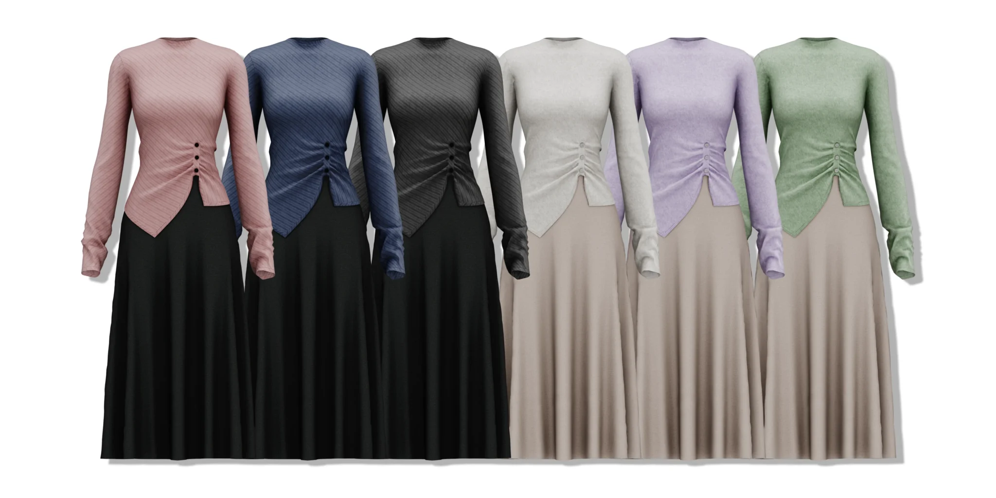 Галерея мода Комплект Mellow Drape Set #1